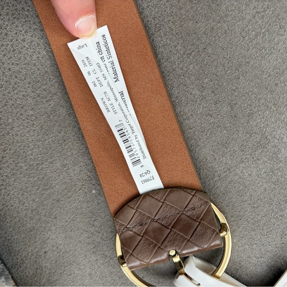 a new day Brown Woven Belt with Gold Buckle - Picture 2 of 15